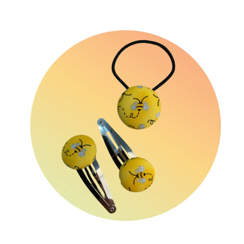 Hair Tie & Hair Clip Sets