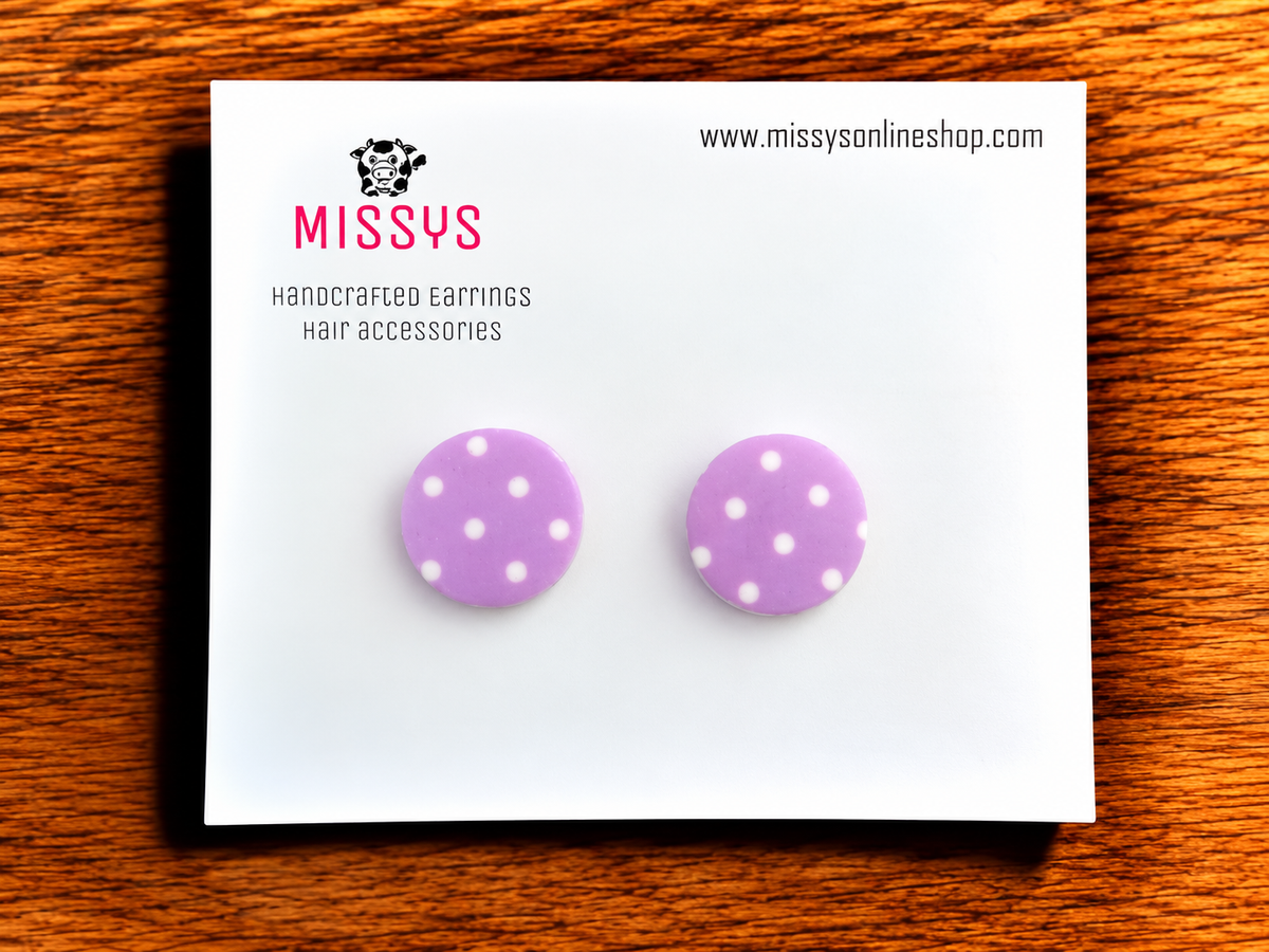 Purple Polka Dot