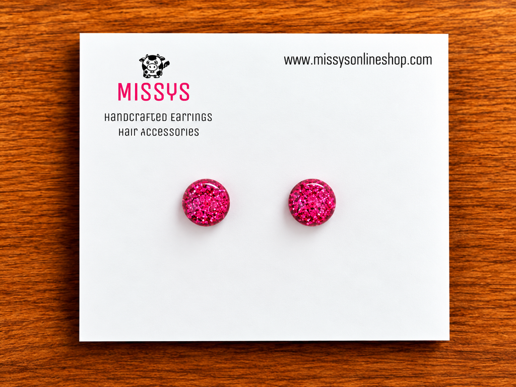 Mini Pink Glitter
