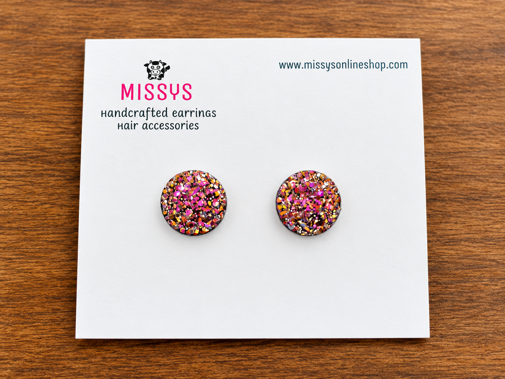 Glitter Studs