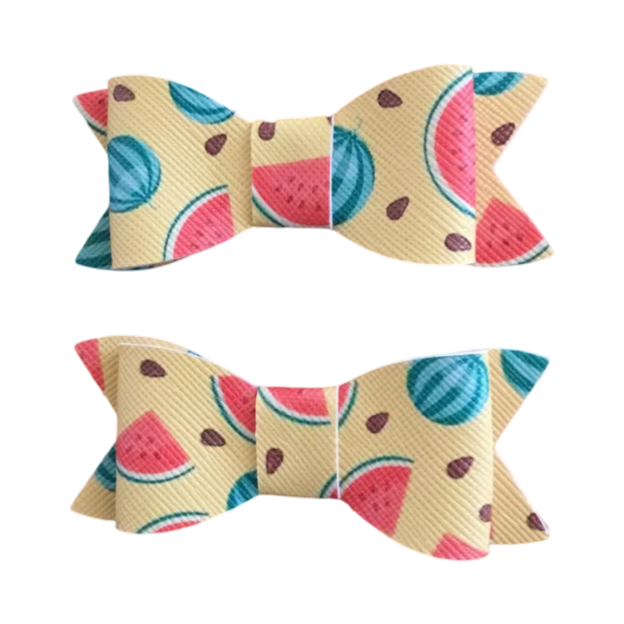 Fruit Salad Bow Clips set