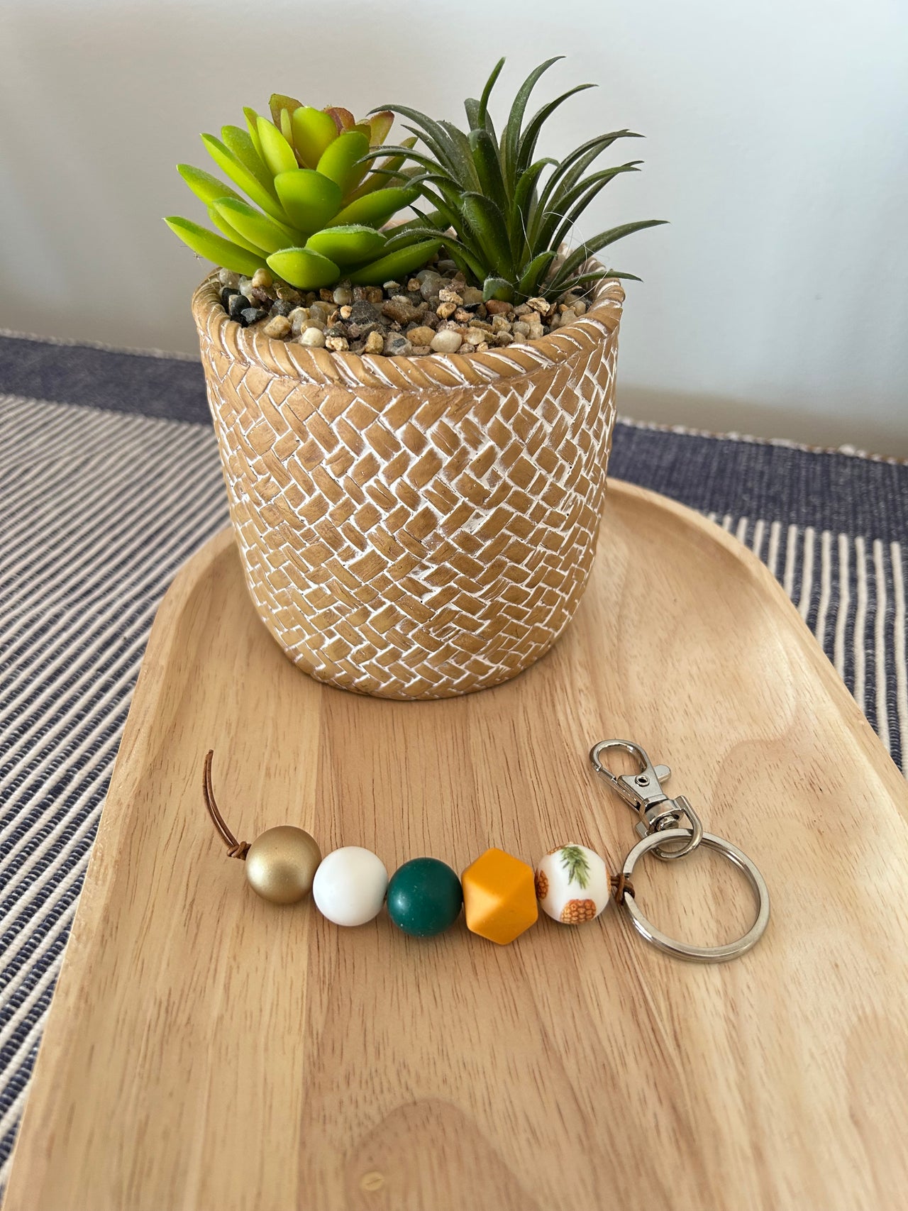'I Like Pineapples' Hook Earrings and Keyring Gift Pack 15% Saving off regular priced products