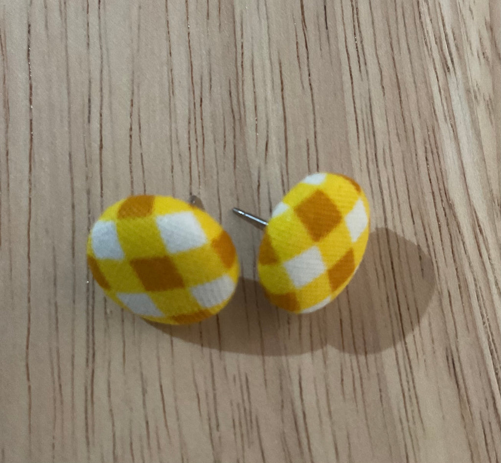 Sunshine Yellow Gingham