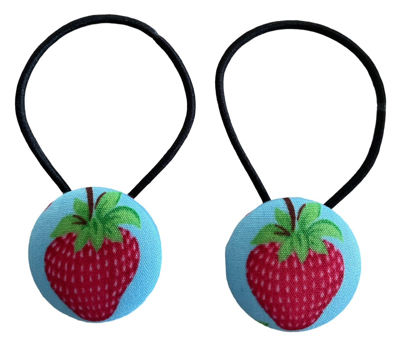 Hair Ties 2 pack  Strawberry