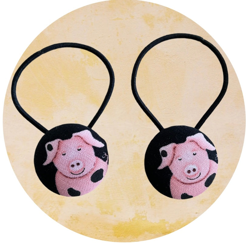 Little Piggy Hair Tie Set