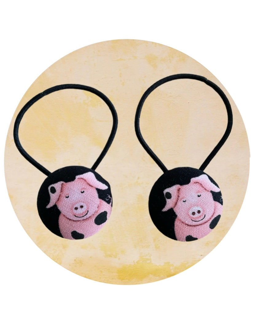 Little Piggy Hair Tie Set