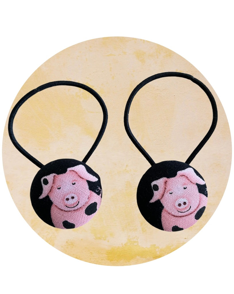 Little Piggy Hair Tie Set