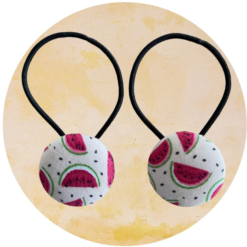 Hair Ties 2 pack   Watermelons