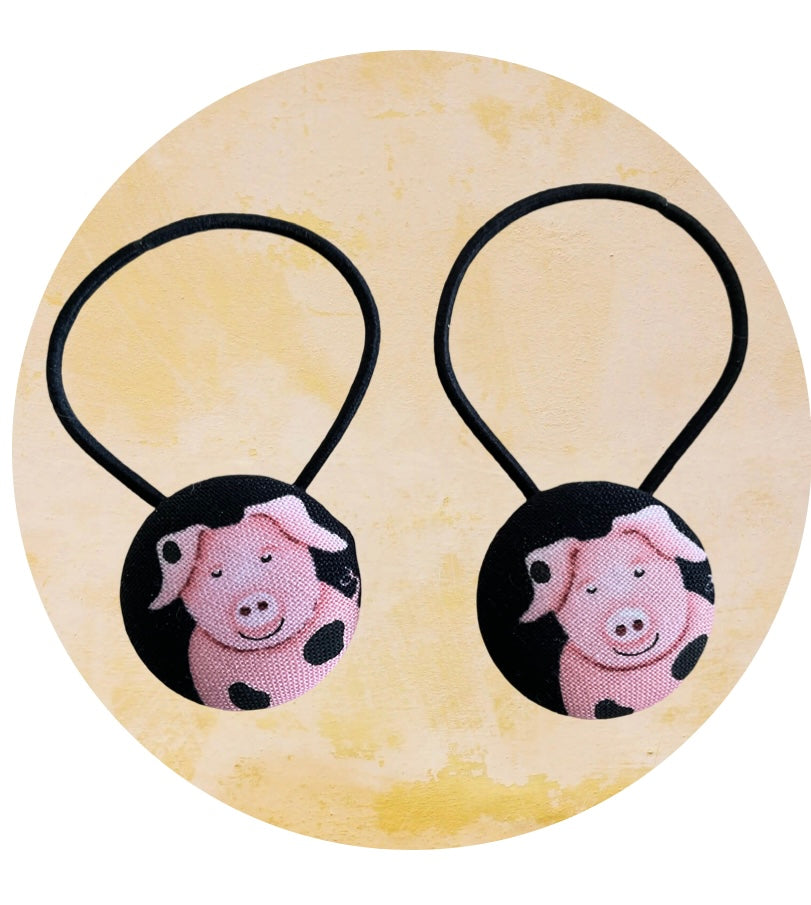 Little Piggy Hair Tie Set