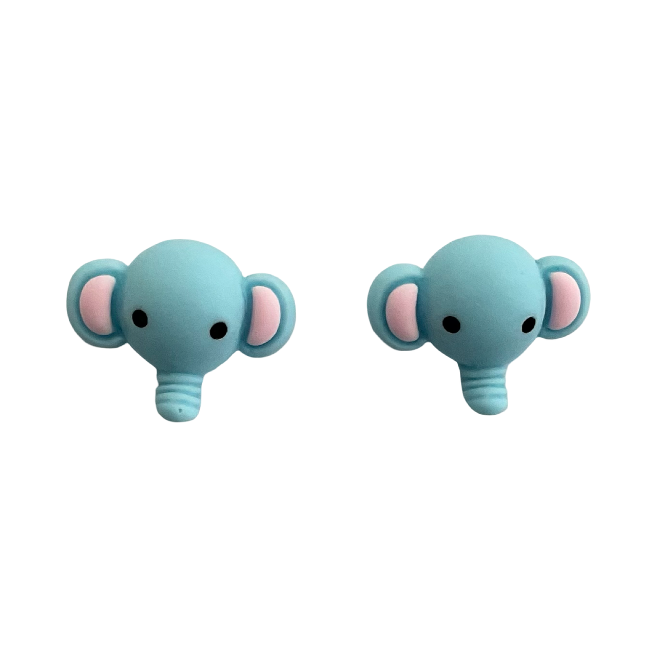 Baby Elephant resin earrings