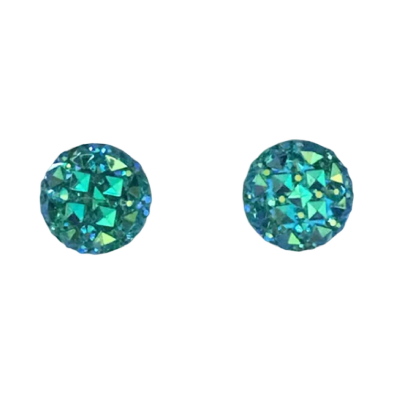 Blue/Green Kaleidoscope Earrings