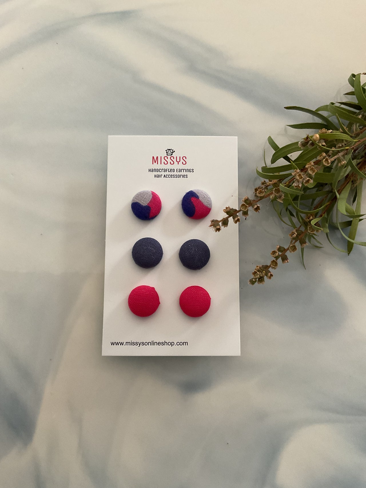 Navy Blue and Hot Pink gift set