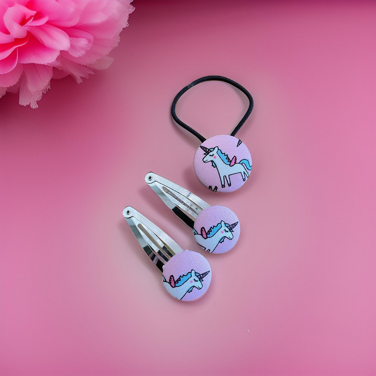 Unicorn Hair Tie and Clip Sets   are our No.1 Selling product