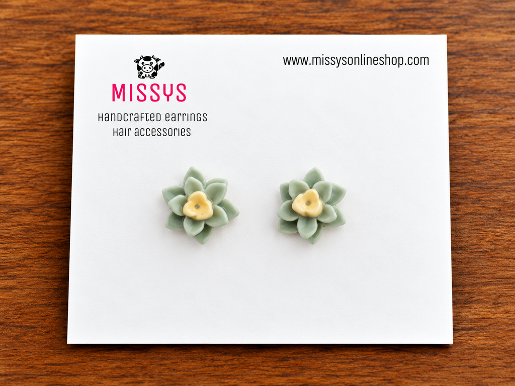 Sage Green Flower