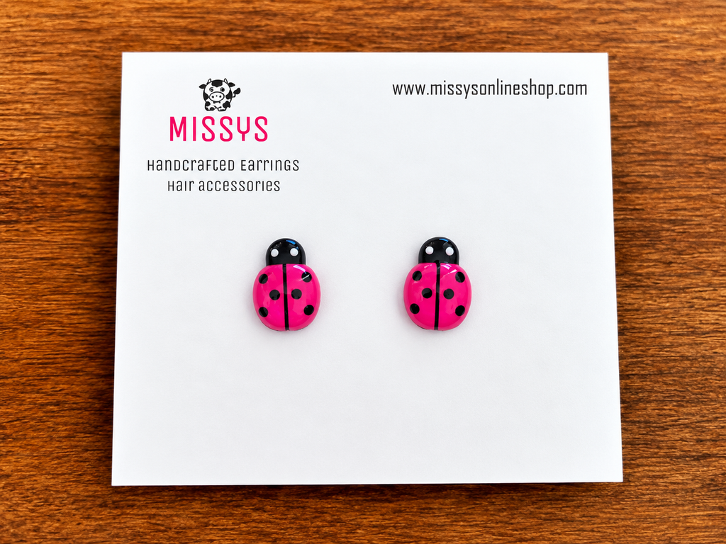 Hot Pink Ladybug