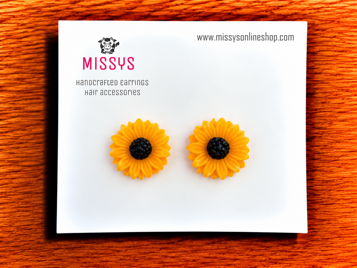 Orange Sunflowers