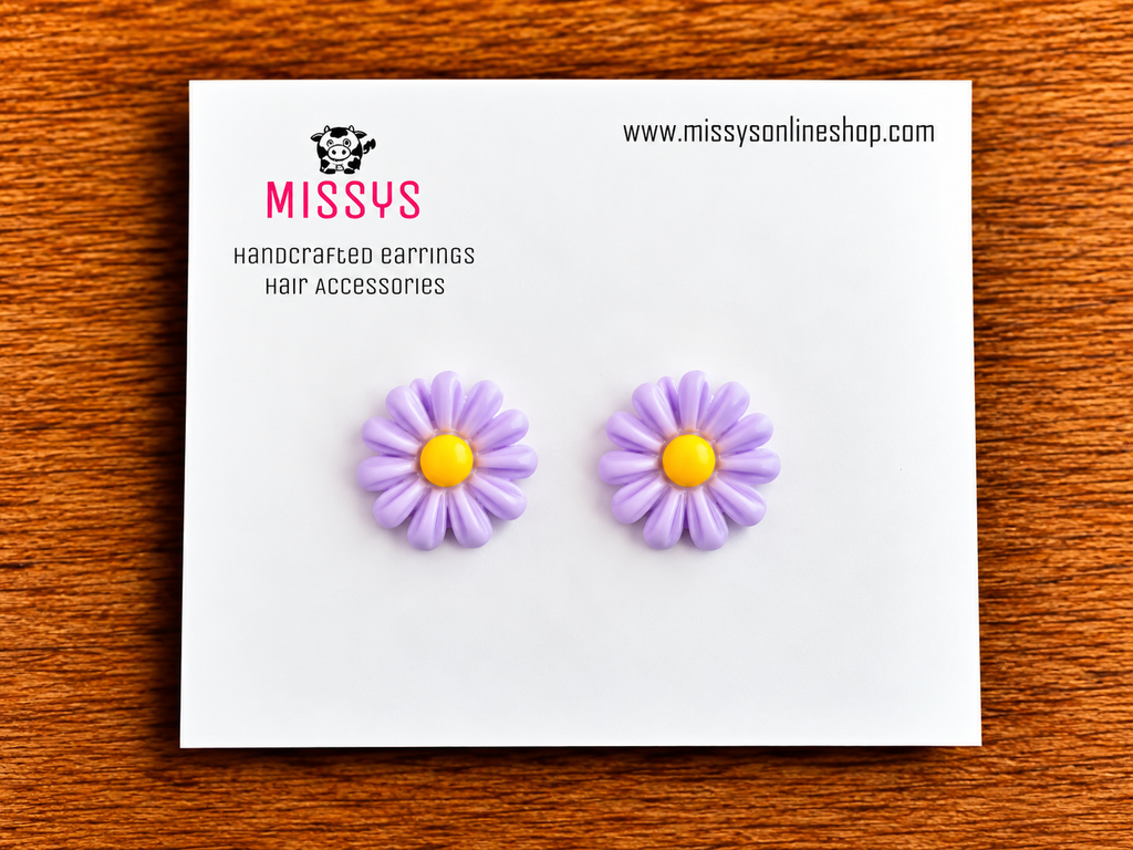 Lavender Purple Daisies