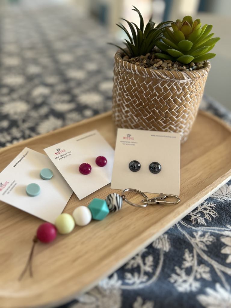 Earrings and Keyring Accessory Collection save 15%